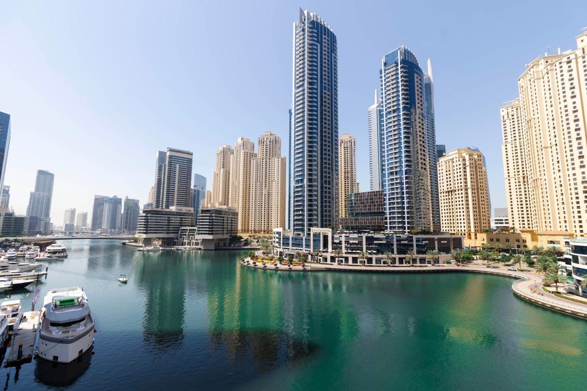 Relaxing 2Br Haven In Dubai Marina Perfect Location & Amenities Appartement Buitenkant foto